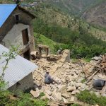 A damaged house on the way to Thulodhunga. © Copyright Rapcha - Yadav